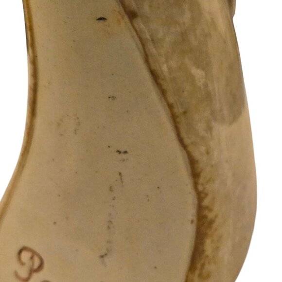 Ceramic Peace Angel Figurine Tan 9 Inch Home Decor AS IS READ - Picture 9 of 16